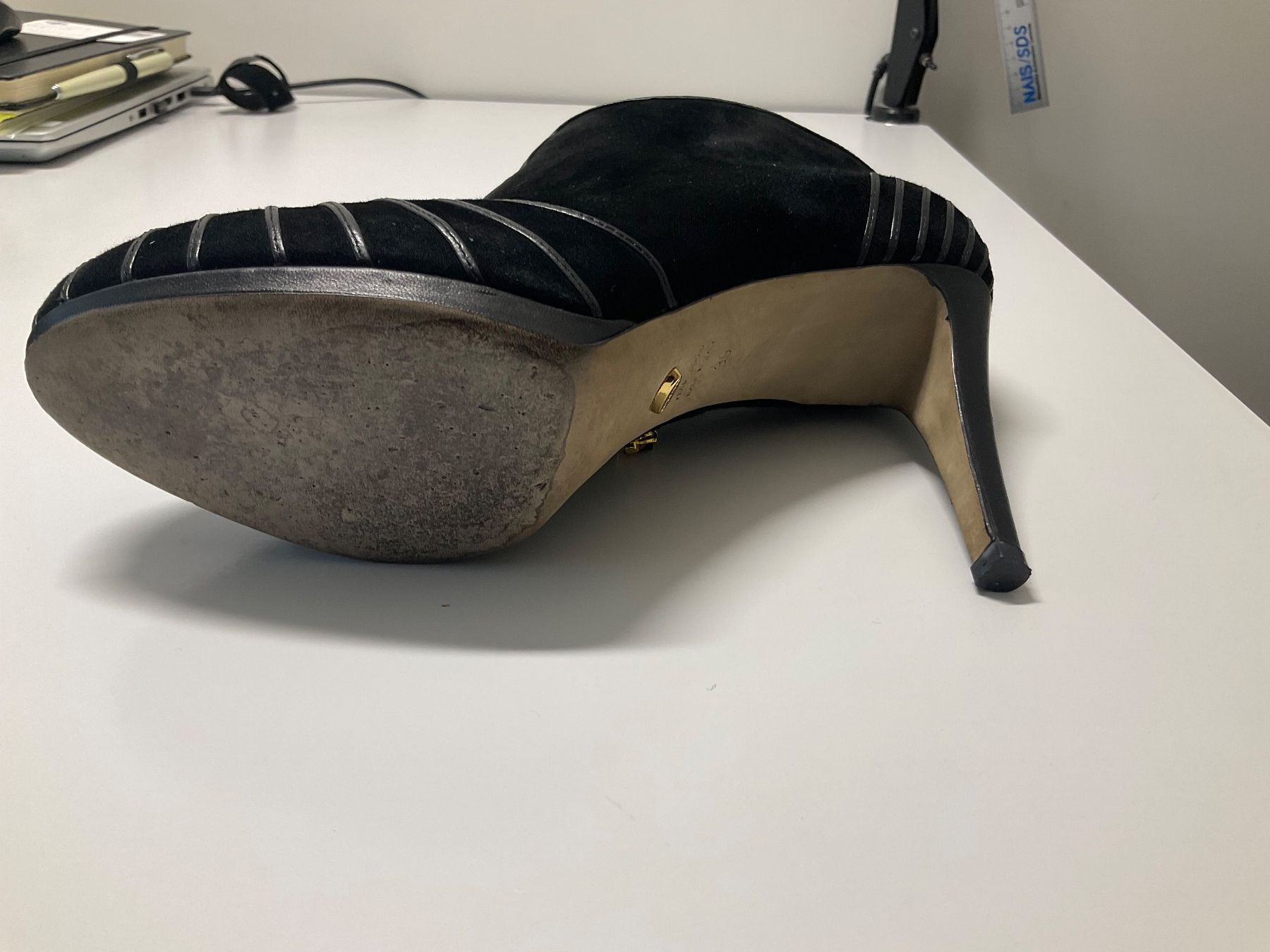Sergio Rossi Scarpe da donna: Sergio Rossi Stiefelette Wildleder/Leder – Usato da Wetzikon ZH venduto da coco8468 2
