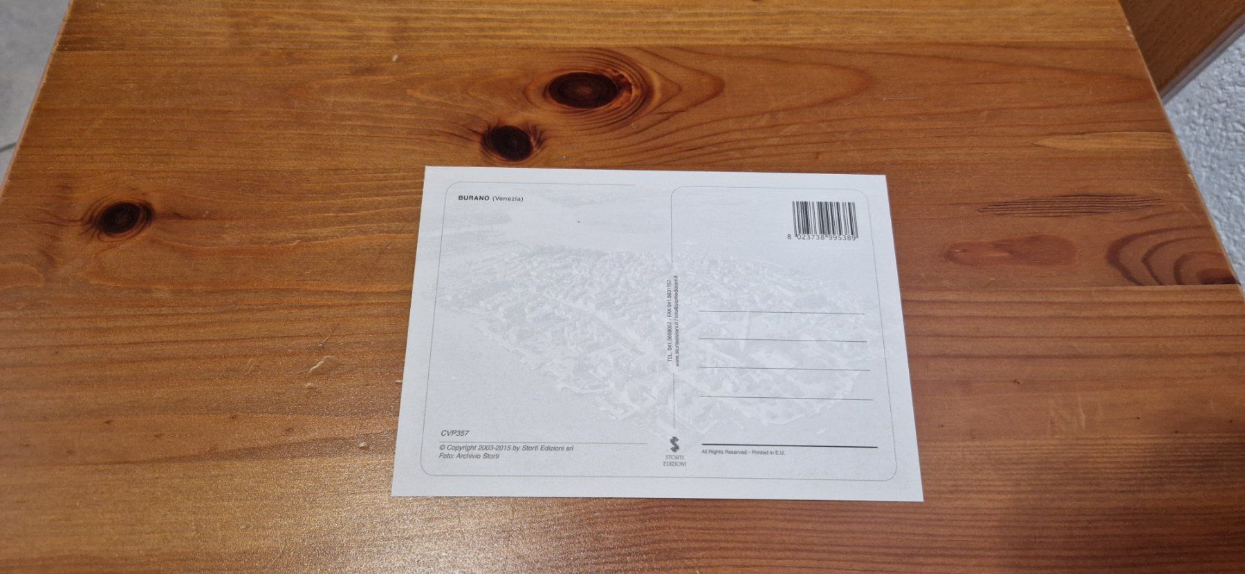 Ansichtskarten: Carte Postale BURANO – Neu (gemäss Beschreibung) aus Fleurier von Tortue26 1