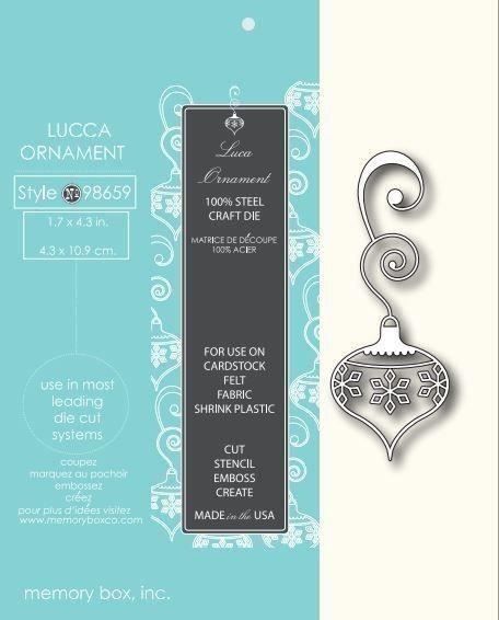 Schablonen: Memory Box Die ** Lucca Ornament ** – Neu und originalverpackt aus Rubigen von rofi100 6
