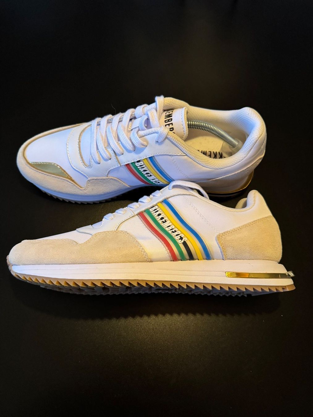 Bikkembergs Scarpe da uomo: BIKKEMBERGS Luxus-Sneaker, weiss, Grösse 44 – Nuovo e nell'imballaggio originale da Zürich venduto da Alpnach_