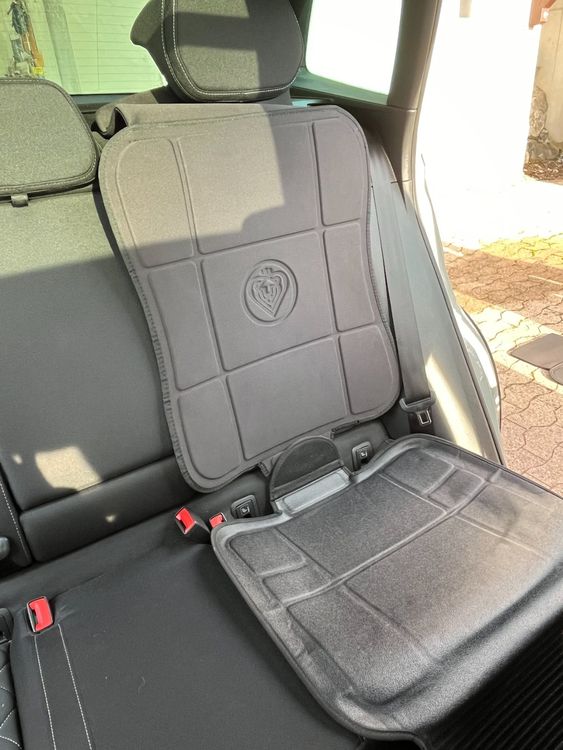 UCARE Autositz Schutzmatte - 2 Stück Rutschfeste Unterlage Für Kindersitze