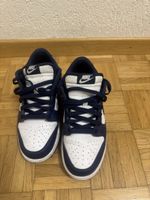 Nike Dunk Low weiss/dunkelblau Gr. 41 Sommer-Sneaker!