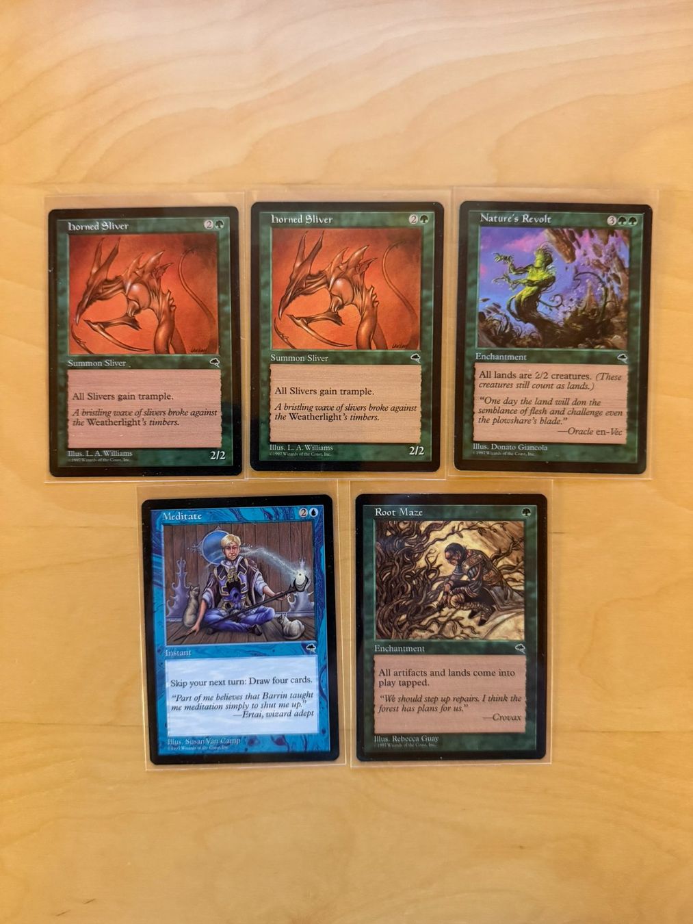 Magic The Gathering Carte collezionabili: Tempest // Sturmwind // Magic The Gathering // MTG – Usato da Binz venduto da Tempelritter 4