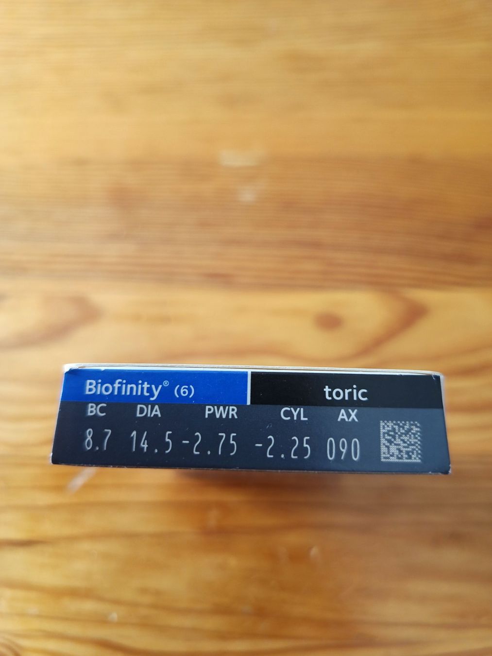 Cooper Vision Lentilles de contact: Kontaktlinsen Cooper Vision Biofinity TORIC – Neuf avec emballage d'origine à Ipsach par neon1 1