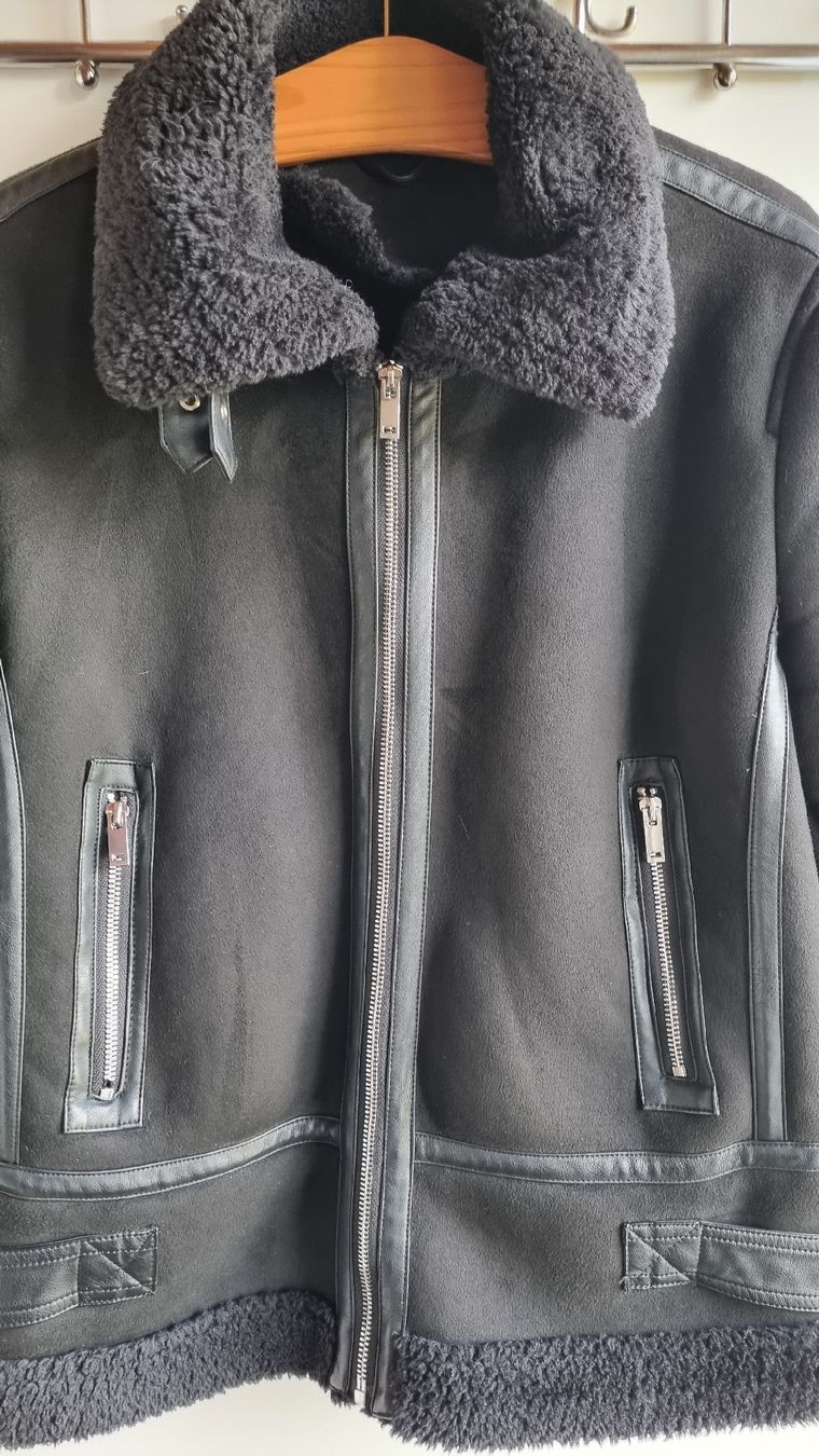 Vestes: Schöne Winterjacke mit Teddyfutter, Gr. M/38 – D'occasion à Gontenschwil par shop2hand 4