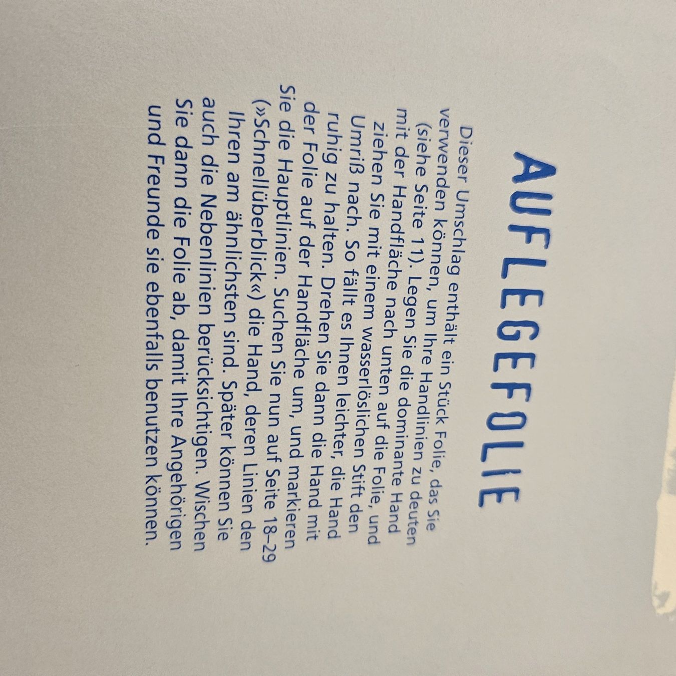 Libri: Handlesen - Was Hände verraten Buch – Nuovo (secondo la descrizione) da wolfhalden venduto da 46464646 4