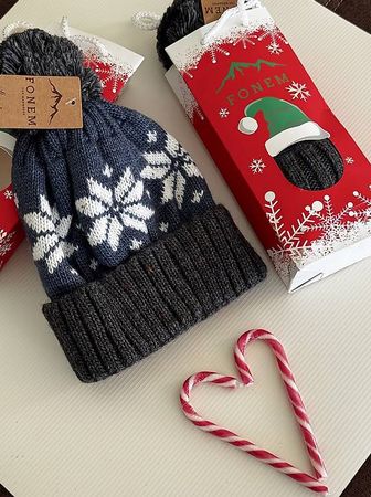 Winter Strickmütze im Geschenkkarton 15.-