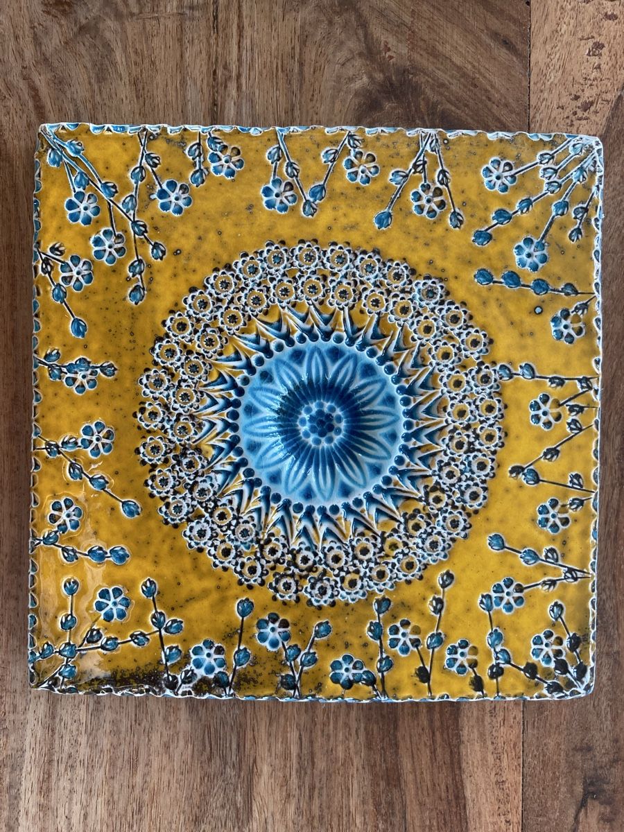 Piatti di portata: Kunstfliese (15 x 15 cm) – Nuovo (secondo la descrizione) da Bolligen venduto da abara1