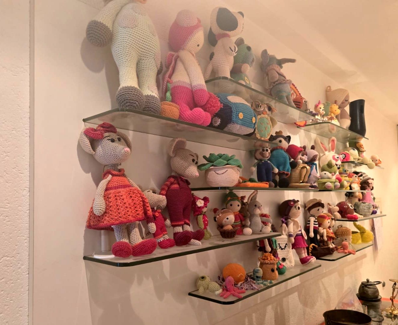 Scaffali: Support mural pour collections (sans peluche) – Usato da Monthey venduto da ditty 1