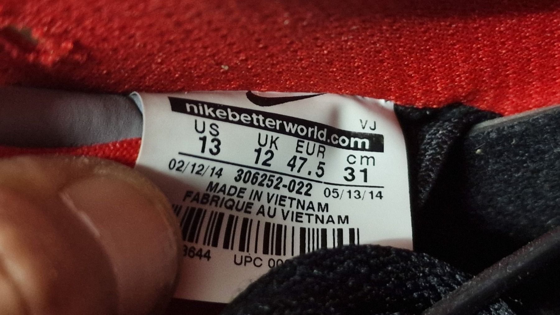 Jordan Scarpe da uomo: Nike Jordan Air flight Gr 47.5 – Usato da Fontenais venduto da Mohawk61 3