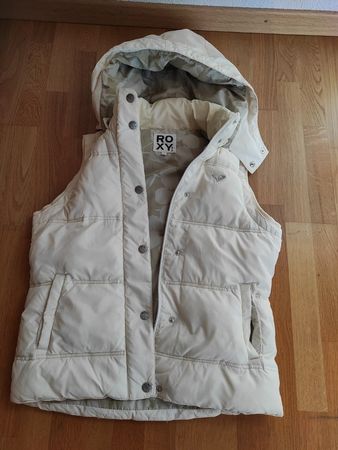 Roxy Jacke gilet blanc cassé