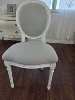 Gepolsterter Shabby chic Stuhl