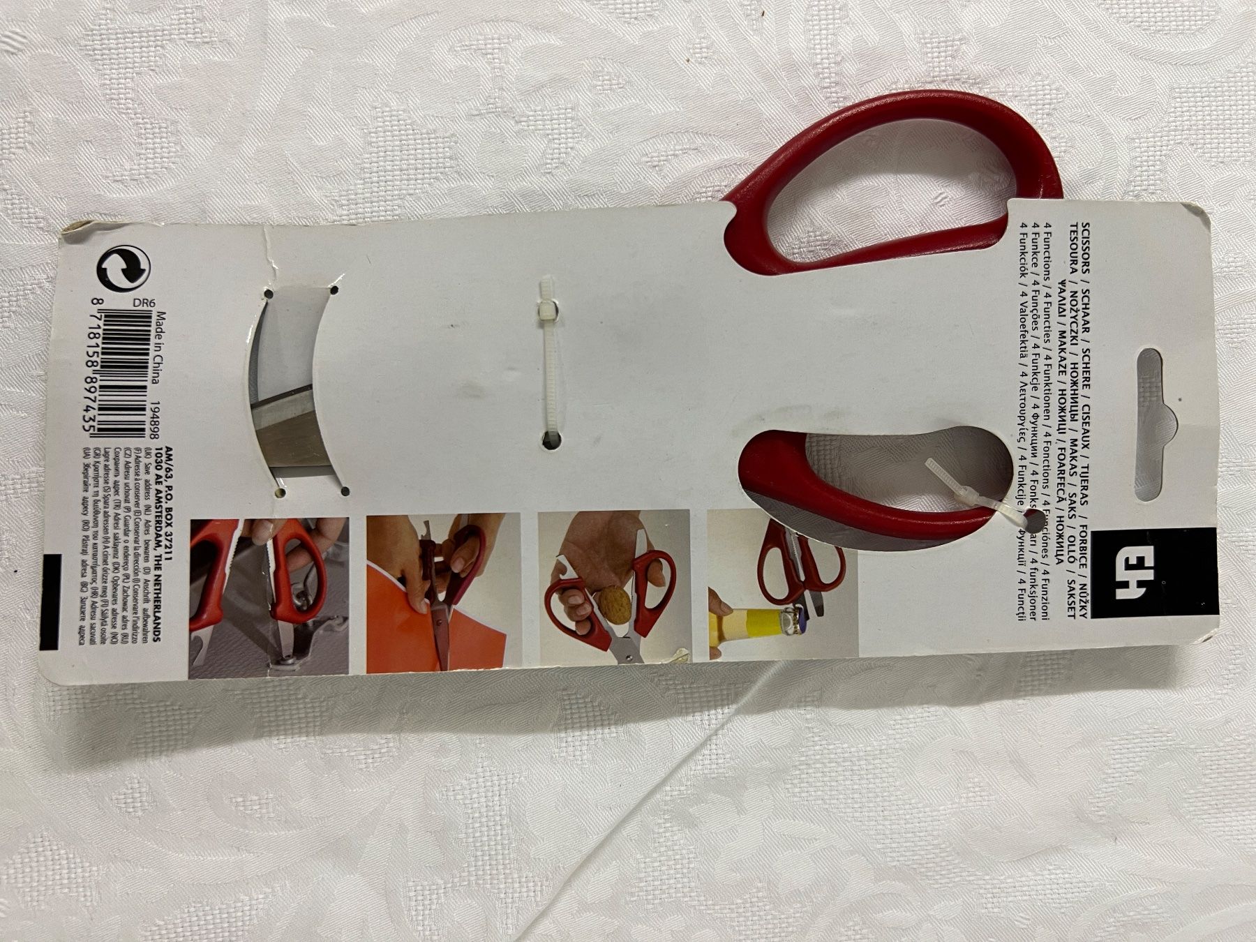 Elettrodomestici da cucina: Excellent Houseware Schere, neu, ungebraucht, rot – Nuovo e nell'imballaggio originale da Adliswil venduto da ninotschka7 1