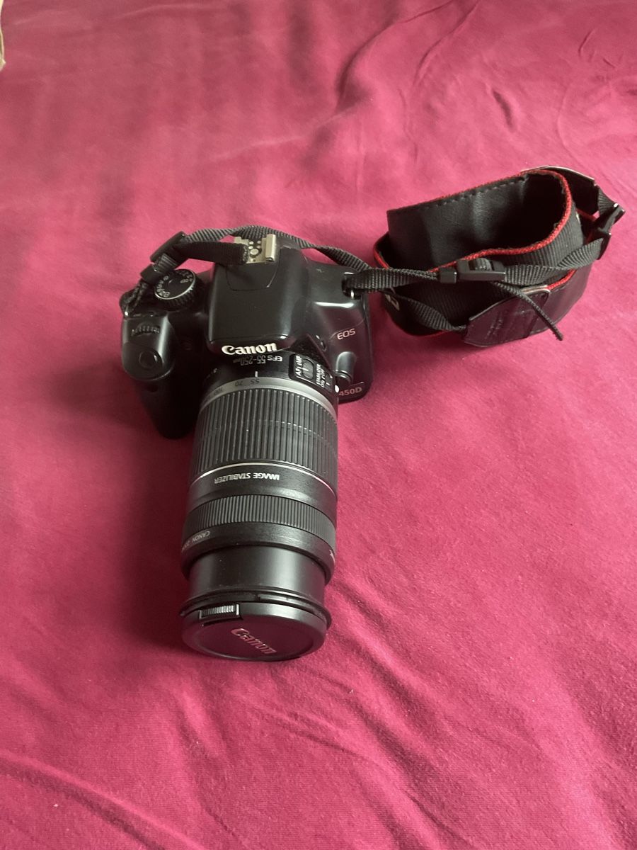 Canon Fotocamera: Canon EOS 450D Kamera mit Objektiv 55-250mm – Usato da Zürich venduto da hur_56ys 2