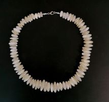Collier en argent et nacre