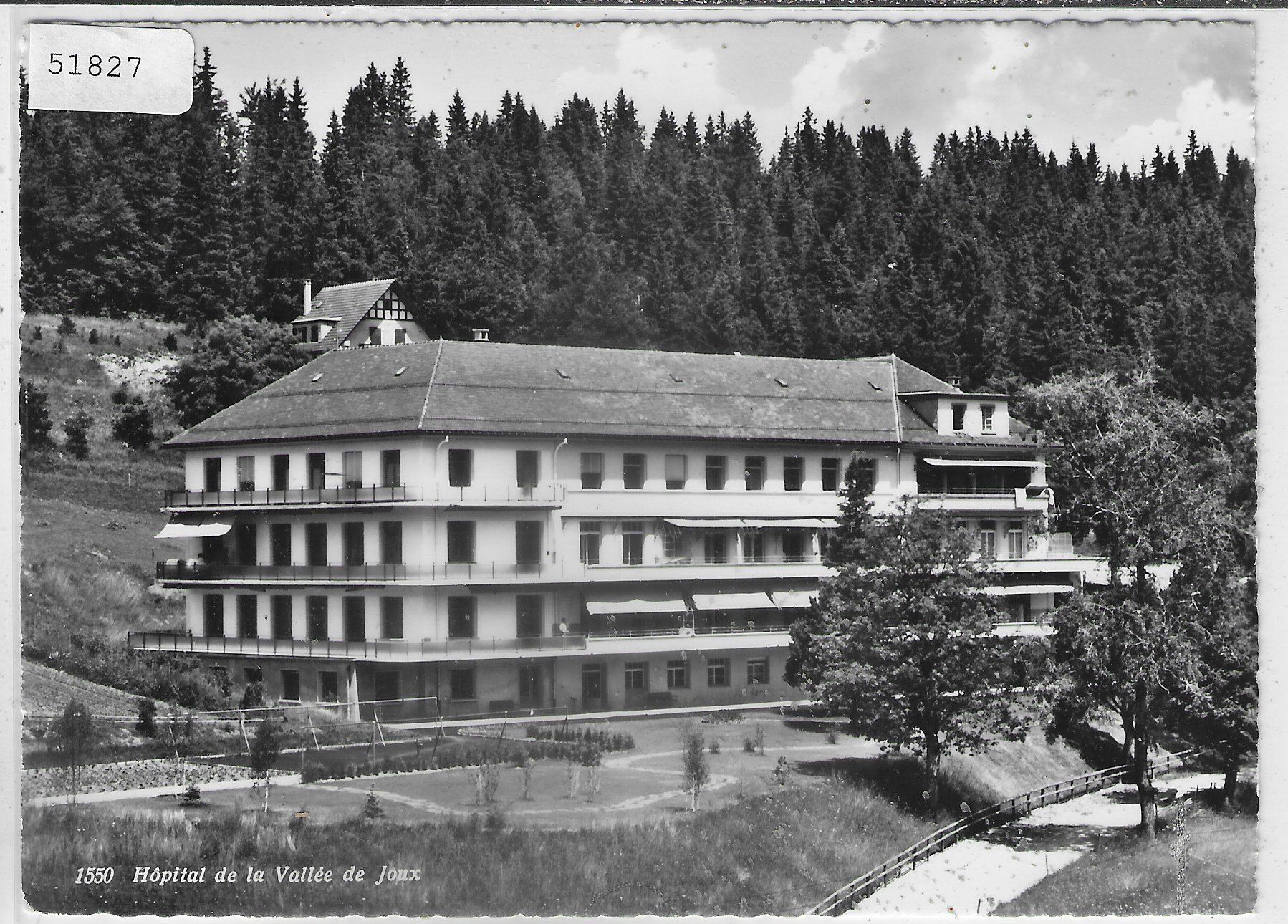 Cartoline postali: Hopital de la Vallee de Joux – Usato da Ettingen venduto da Kartenplanet