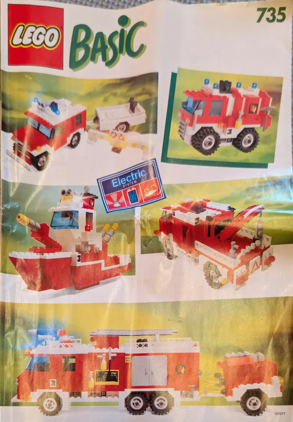 Lego Giocattoli: Lego Basic Set Nr. 735 – Usato da Itingen venduto da wali19 1