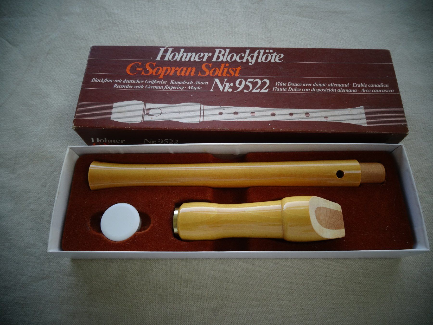 Hohner Musikinstrumente: Hohner Blockflöte Nr 9522 – Gebraucht aus Neerach von jenny062 2