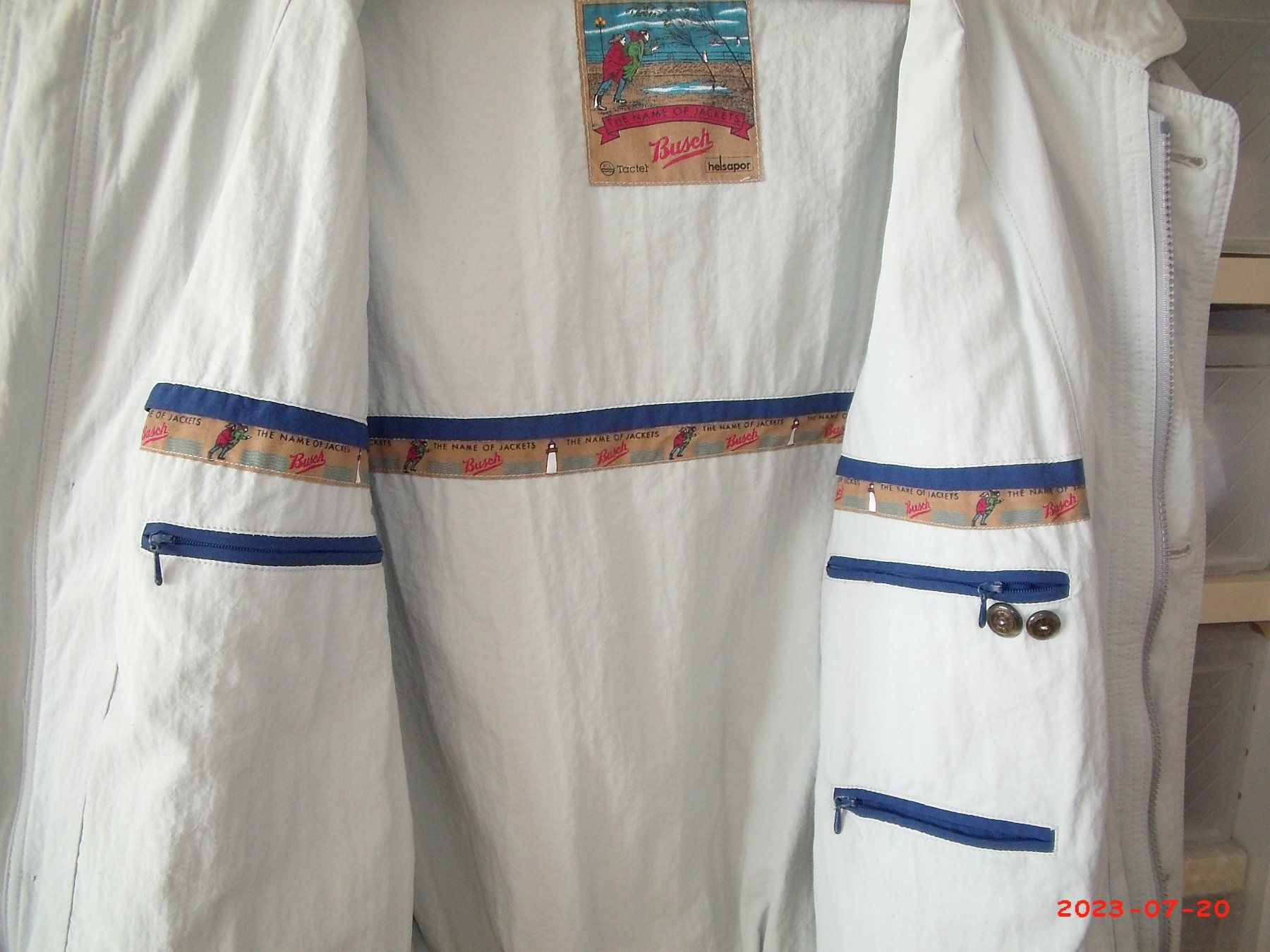 Giacche: Herren-Windjacke "BUSCH" (G52) – Nuovo (secondo la descrizione) da zürich venduto da imi_dtt6 4