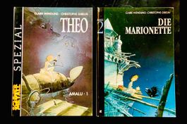 Amalu 1 & 2 Comic Bücher, Theo + Die Marionette