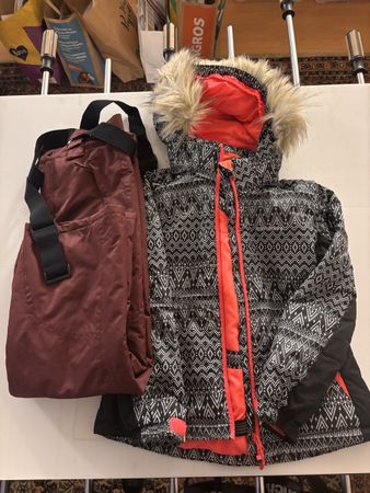 Schneeanzug Set: Skijacke & Skihose für Mädchen Gr. 128