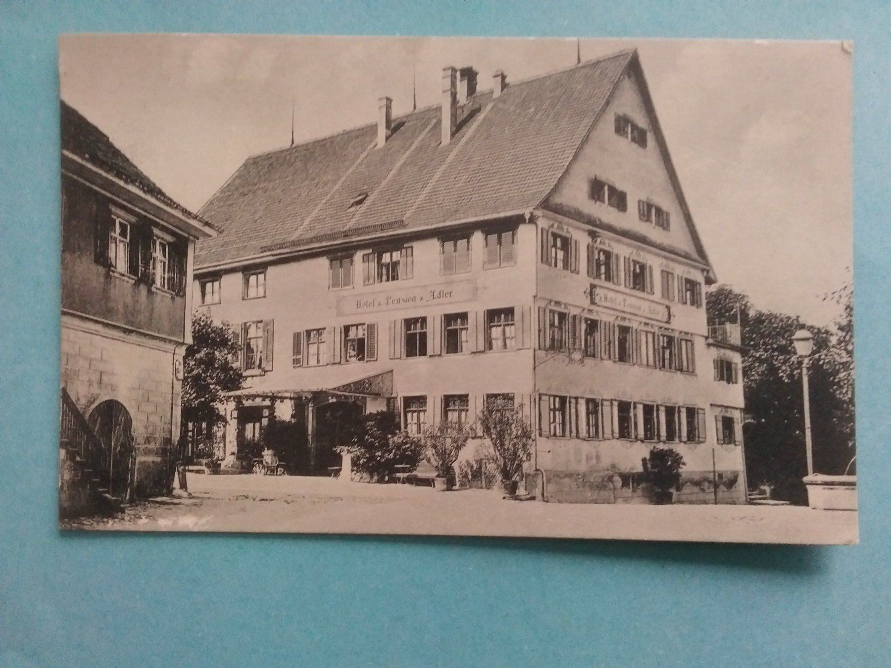 Cartoline postali: TG Ermatingen Hotel Adler – Usato da Appenzell venduto da lama19