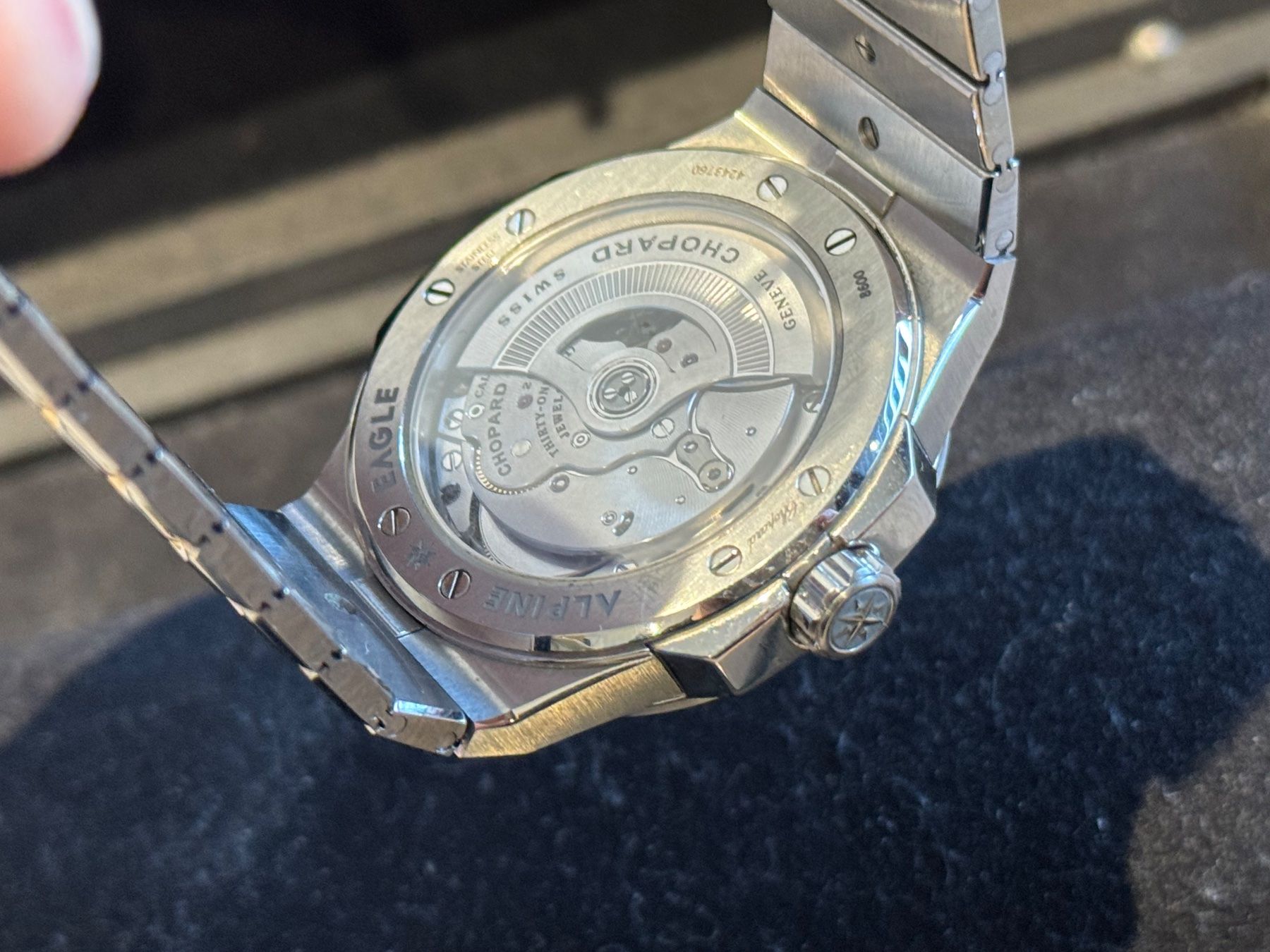 Chopard Orologi: Chopard Alpine Eagle Acciaio 41mm Quadrante Grigio – Usato da Biasca venduto da Alan_p1980 3