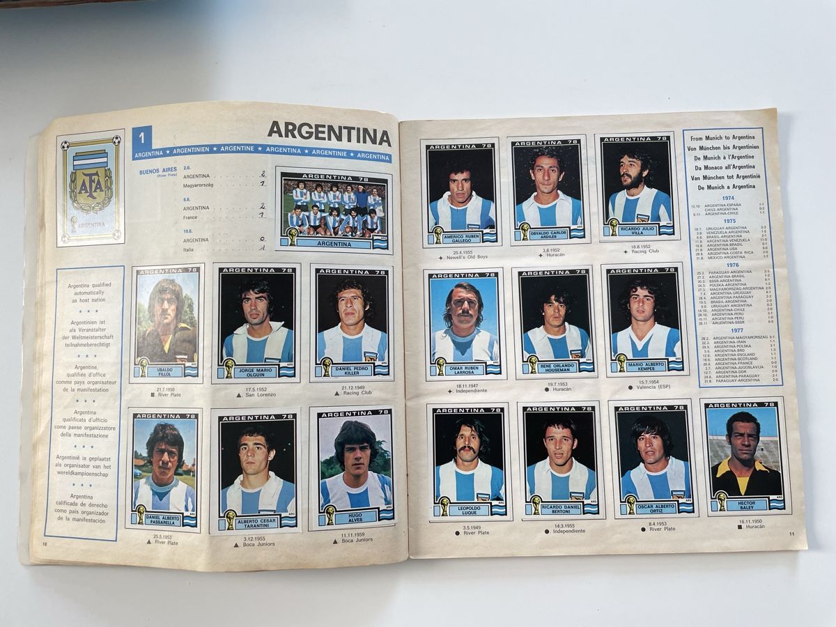 Panini Album: Album Panini WM 1978  – Usato da Evilard venduto da Leomau 4