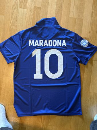 SSC Napoli Maradona 10 Retro Replica Trikot  Grösse L  Neu