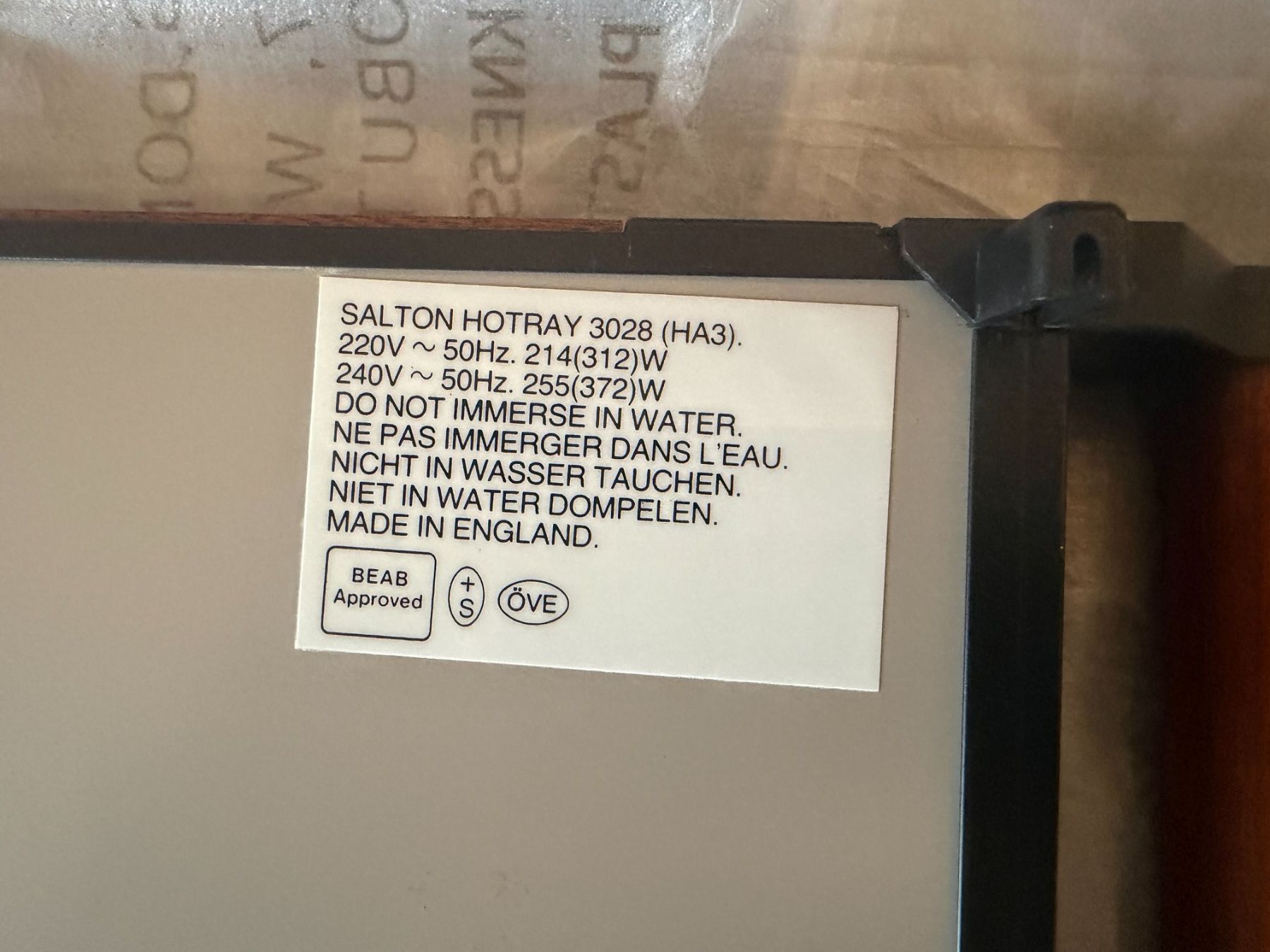 Appareils de cuisine: Salton Hotray Warmhalteplatten – D'occasion à Jenaz par Sandrobordoli 4