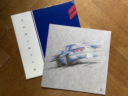 CHEVROLET Chevy CORVETTE 1996 Prestige-Prospekt brochure USA