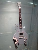 METTALICA Modell Gitarre, HandWerk, Holz, H.26cm, Unikat!