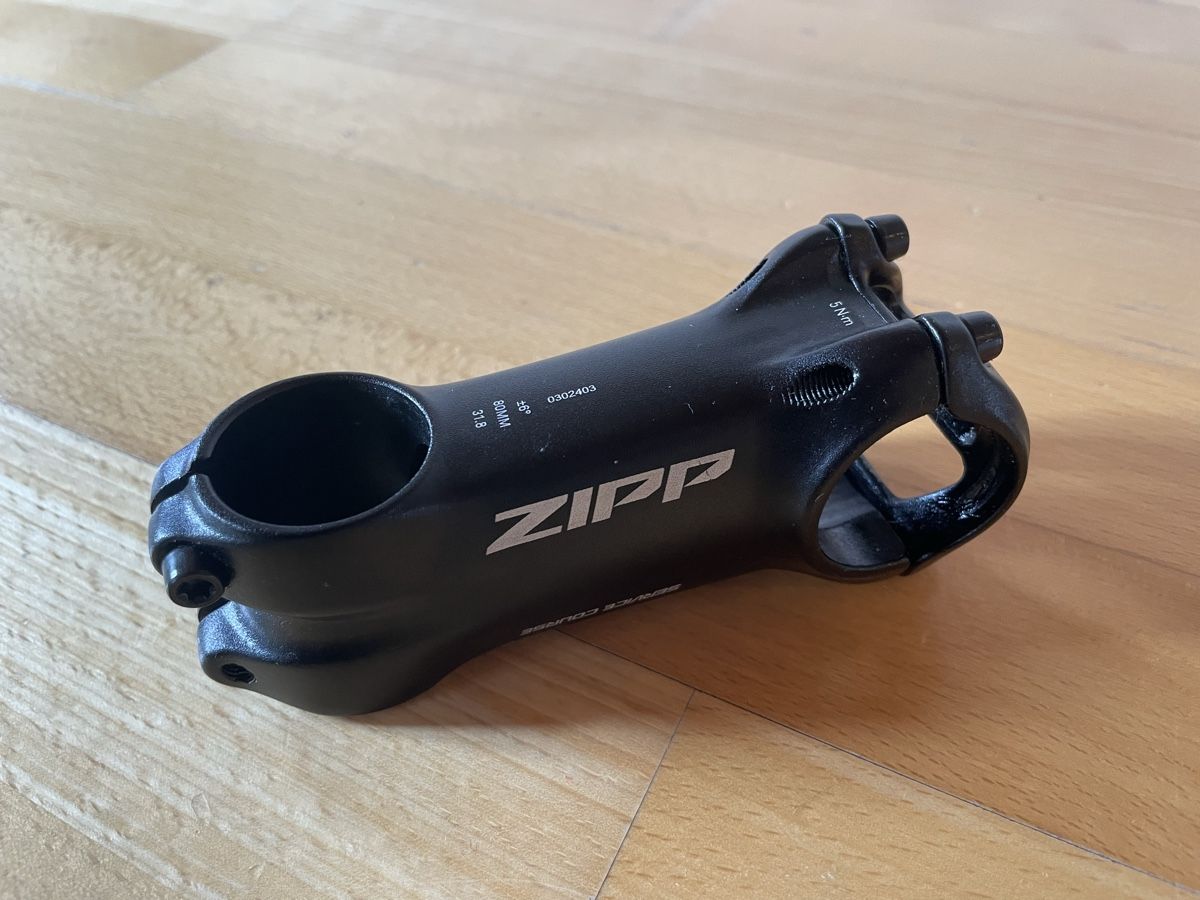 Pezzi di ricambio: Zipp Service Course 6° 80mm Stem – Usato da Zuoz venduto da mrtnsp