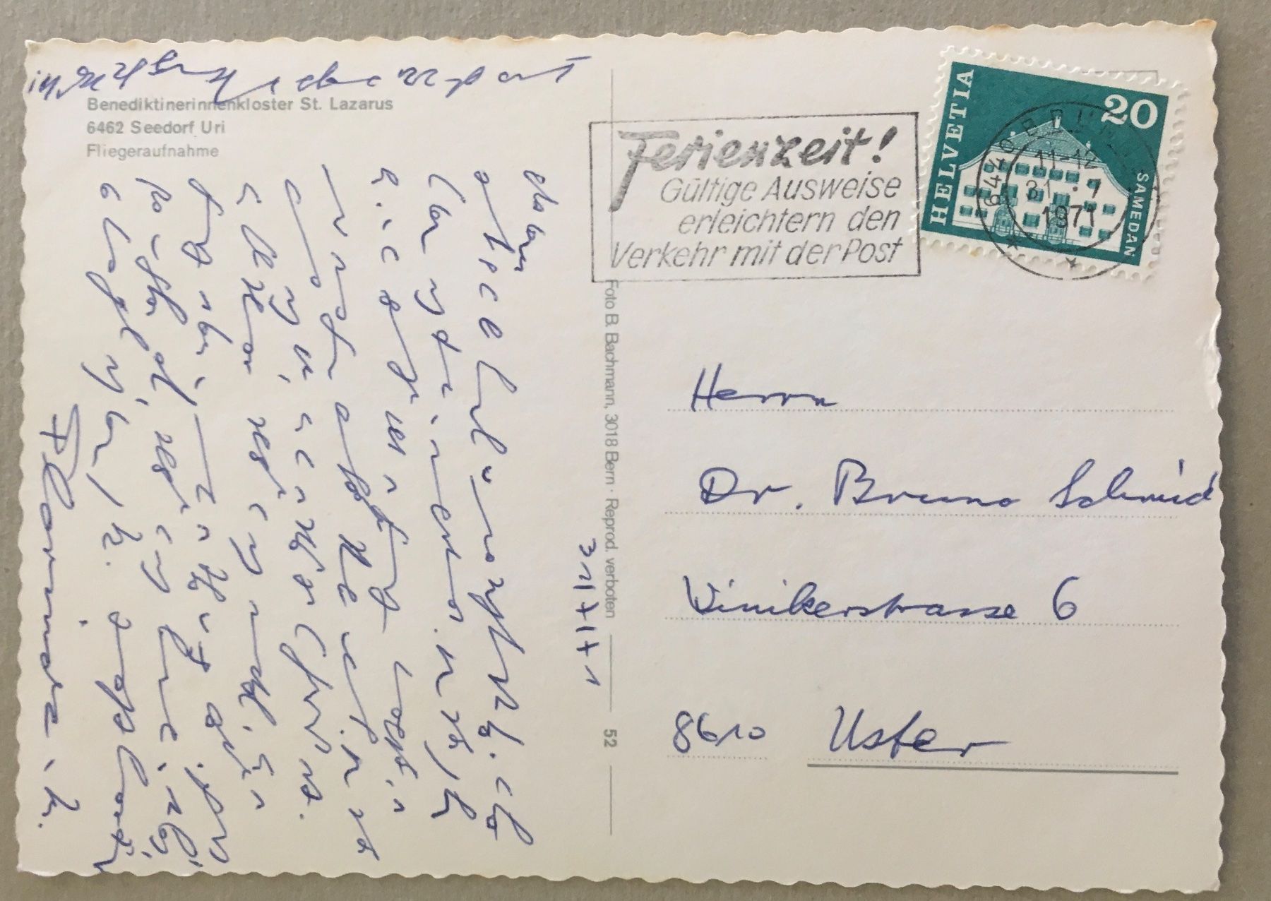 Cartes postales: Seedorf UR – D'occasion à Frauenfeld par Merk52 1