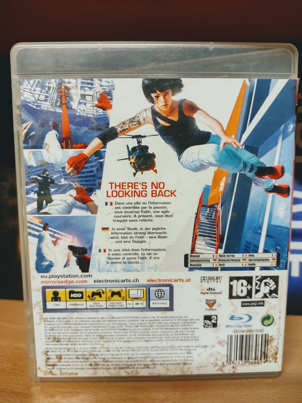 Sony Giochi: Mirror's Edge PS3 - Jeu d'action aventure parkour  – Usato da fribourg venduto da GameSpot 1