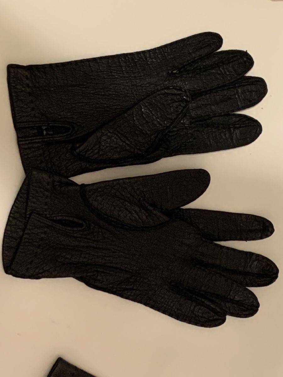 Gants & mitaines : Elegante Lederhandschuhe, schwarz, Gr. S – D'occasion à Zürich par MeineBilderkiste 2