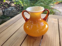 Sehr alte Glasvase  H15cm, Top Zustand