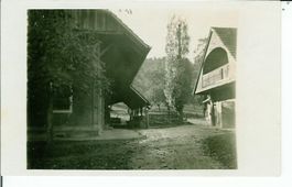 Willisau LU Bauernhof Farnern Rohrmatt Privat Foto ca. 1930