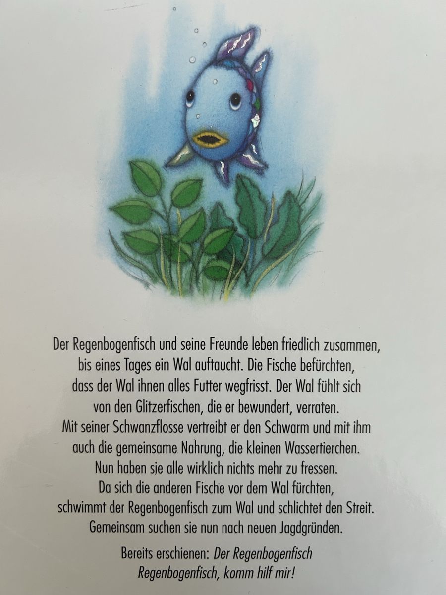 Libri: Regenbogenfisch Band 3 - stiftet Frieden, Top  – Nuovo (secondo la descrizione) da Wolhusen venduto da eve_m6cg 2