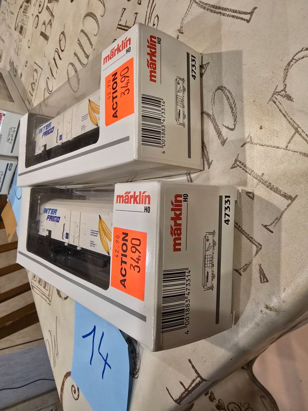 Märklin Modellini di ferrovie: Märklin 47331 Interfrigo FS      2 Stück – Usato da Mauren TG venduto da Defrancesco