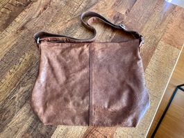 Leder Damentasche