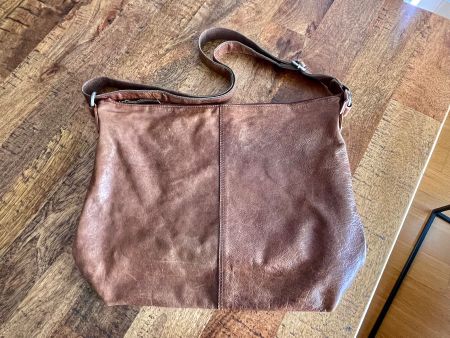 Leder Damentasche