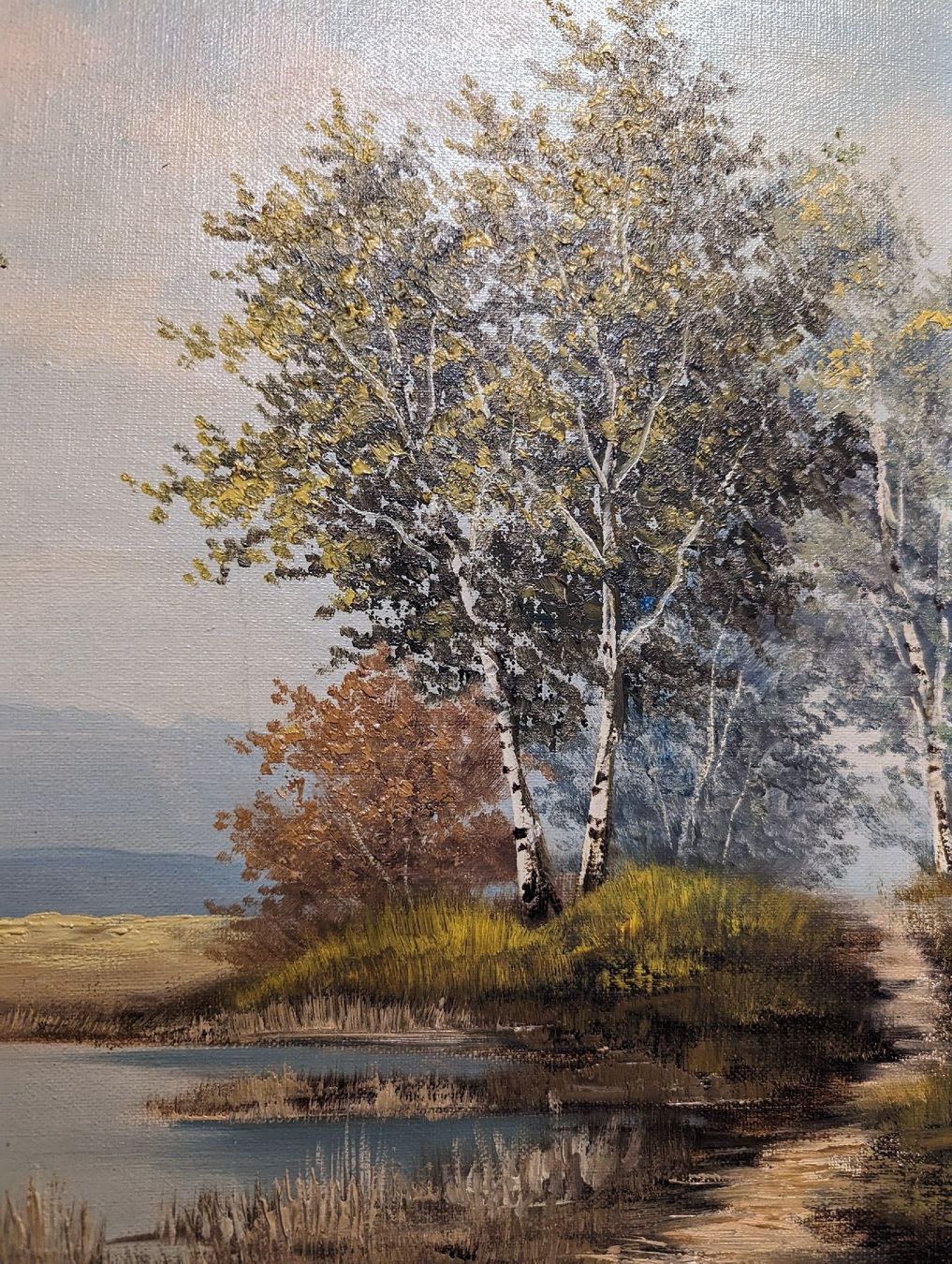 Dipinti: Ölbild von Fred Grossglauser geb.1908 bis 1981 – Usato da Münchenstein venduto da Polsteratelier.Nobs 2
