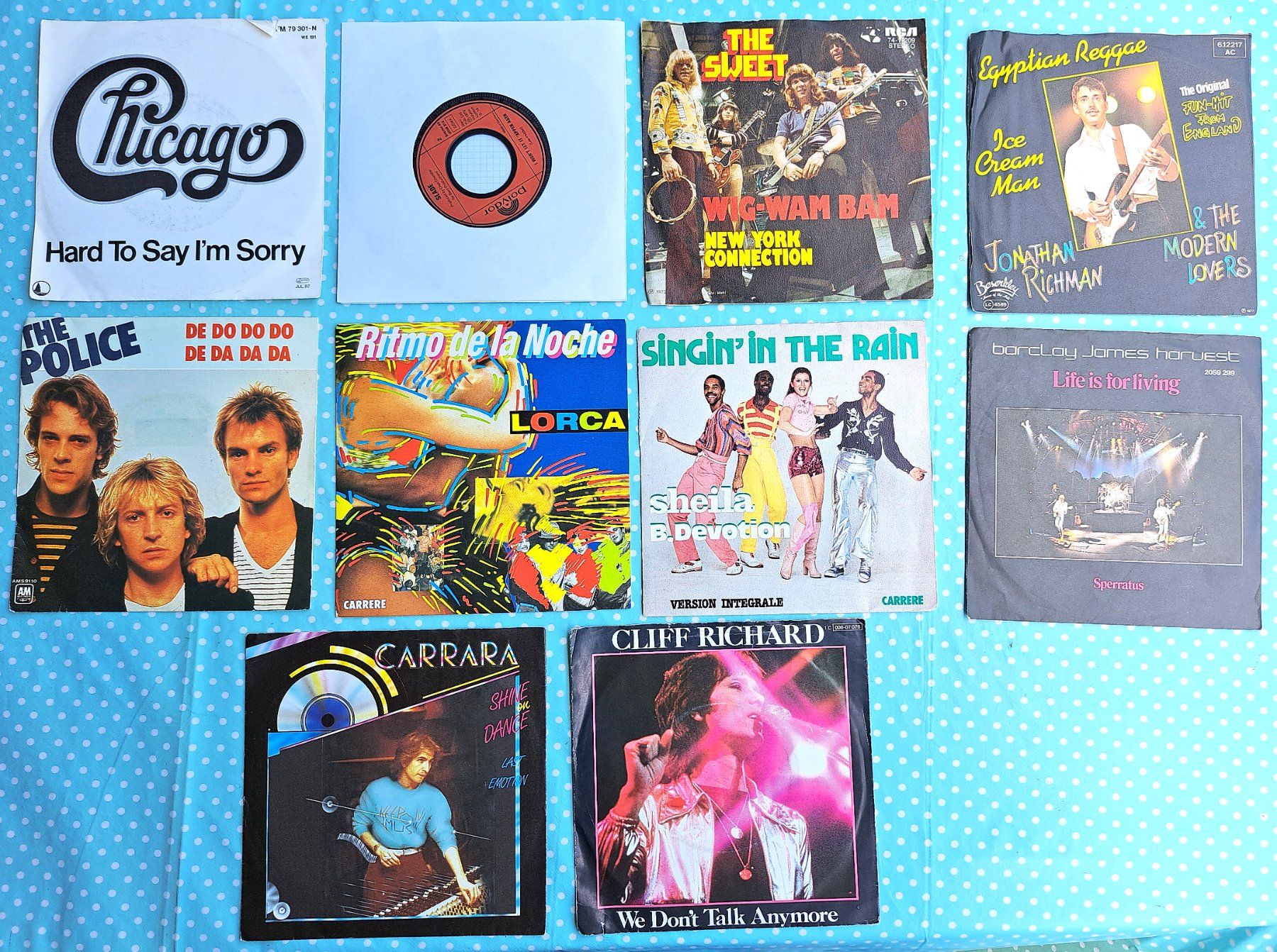 Schallplatten: Singles Paket 10 Stück_Single-Set5 – Gebraucht aus Schlieren von Rcaliforni