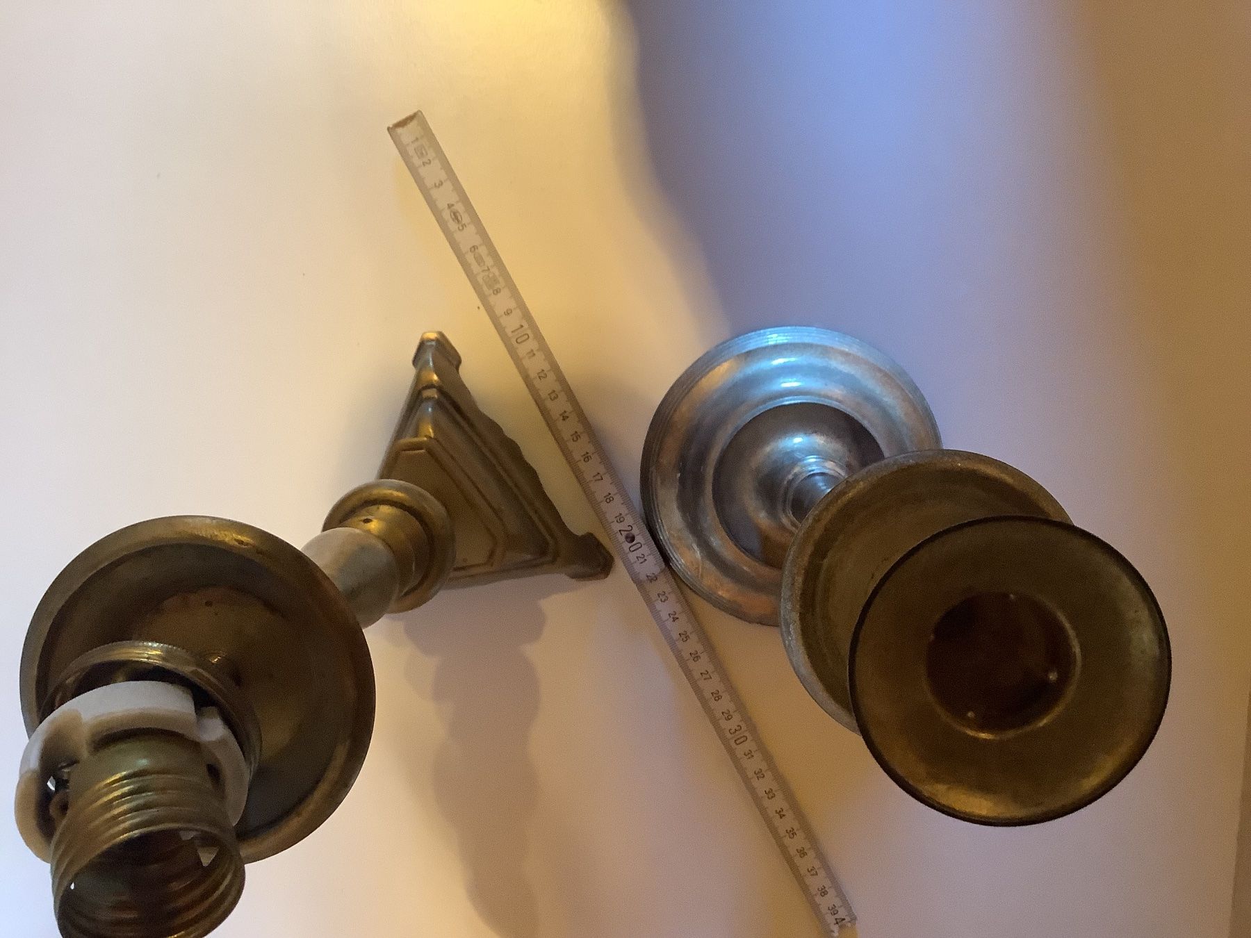 Lampade: Bougeoir et lampe ancienne – Usato da Epalinges venduto da janvs 6