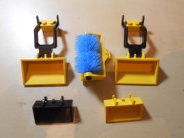 Kleine Baggerschaufeln und Waschbürste ( Set 181 )