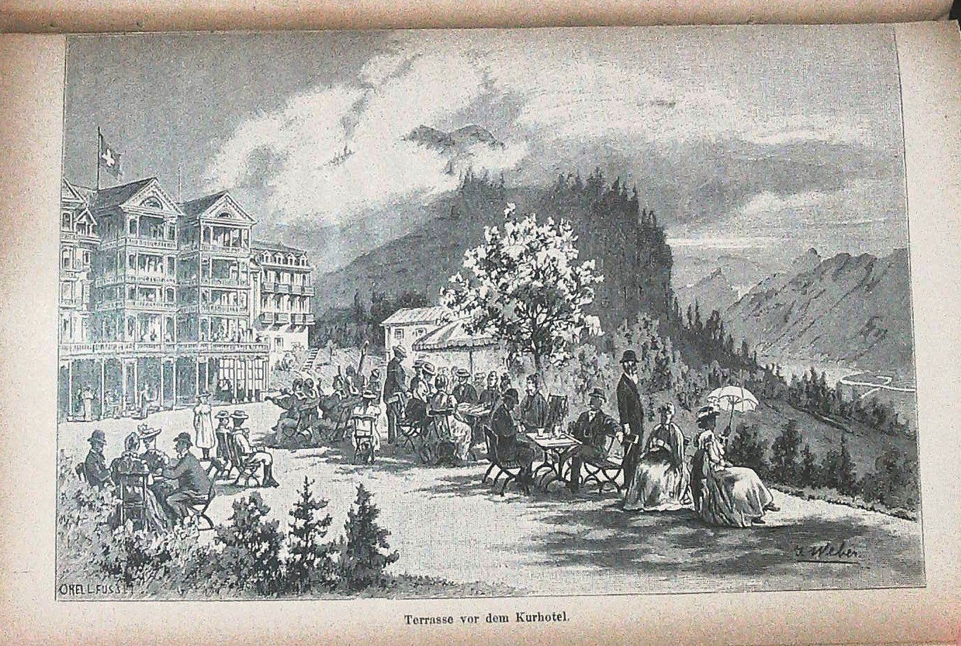 Incisioni: Stoos Wanderbild um 1890 – Usato da Rafz venduto da Helvet32 4