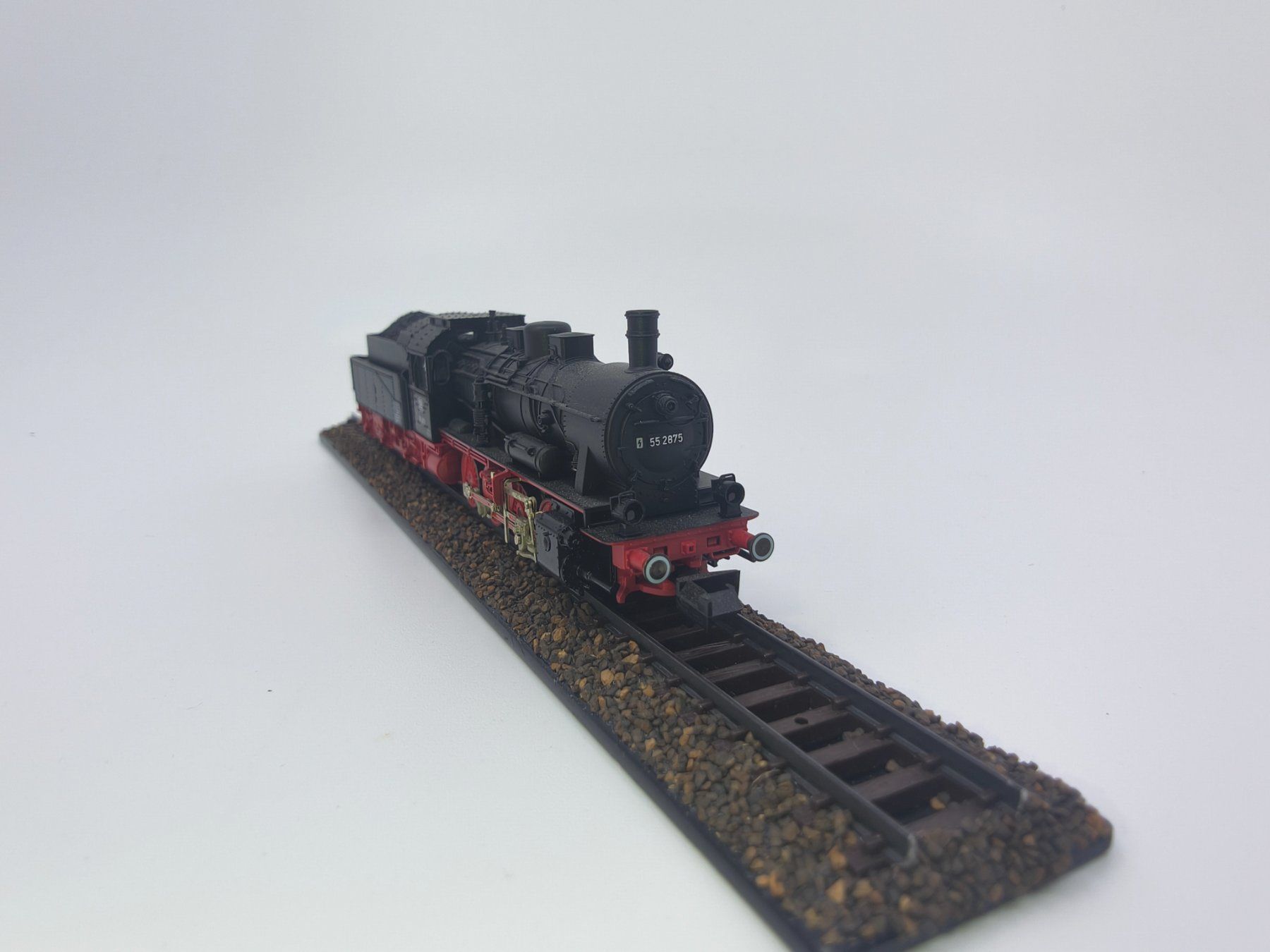 Fleischmann Modellini di ferrovie: Fleischmann 7155 Schlepptenderlok, BR 55 2875, Analog – Usato da Wangs venduto da mobacom 3