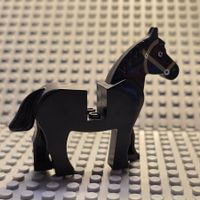 Lego Pferd (4493c01pb02) schwarz