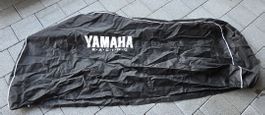 Yamaha Racing Motorradabdeckung  Schwarz 